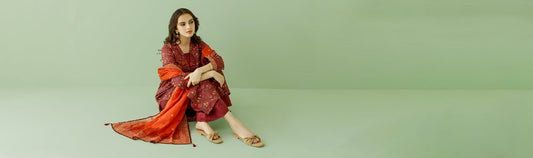 Readymade Embroidered Lawn Suits