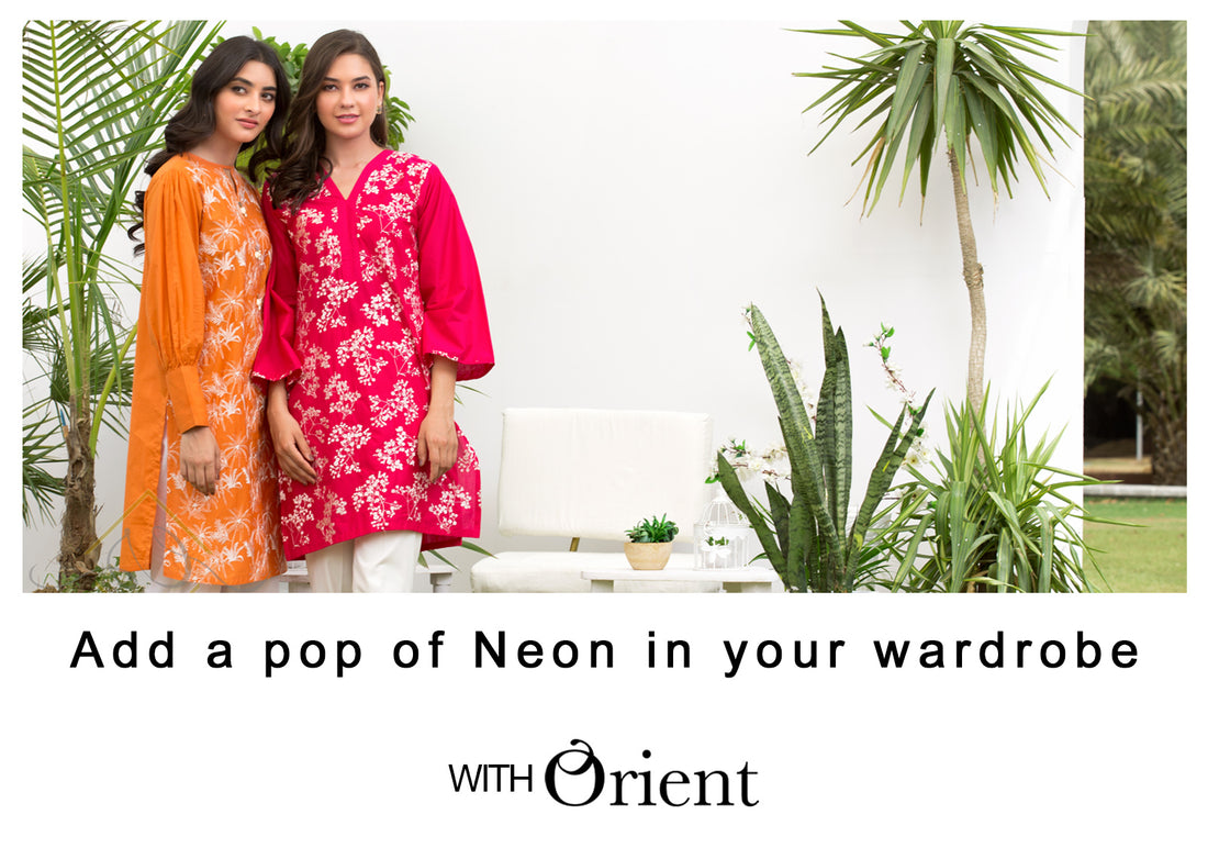 Add a Pop of Neon in Your Wardrobe.