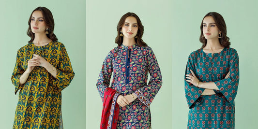 Latest Lawn Collection 2024 for women