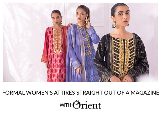FORMAL WOMEN'S ATTIRES STRAIGHT OUT OF A MAGAZINE