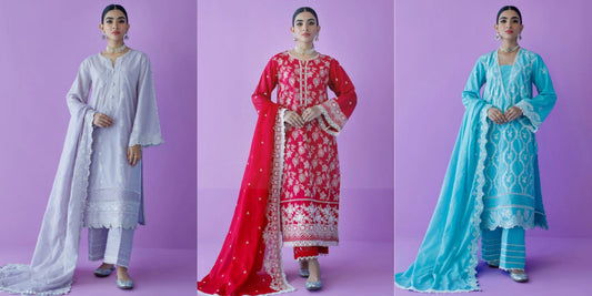 FORMAL UNSTITCHED WOMEN'S DRESSES- GET YOUR GLAM BACK!