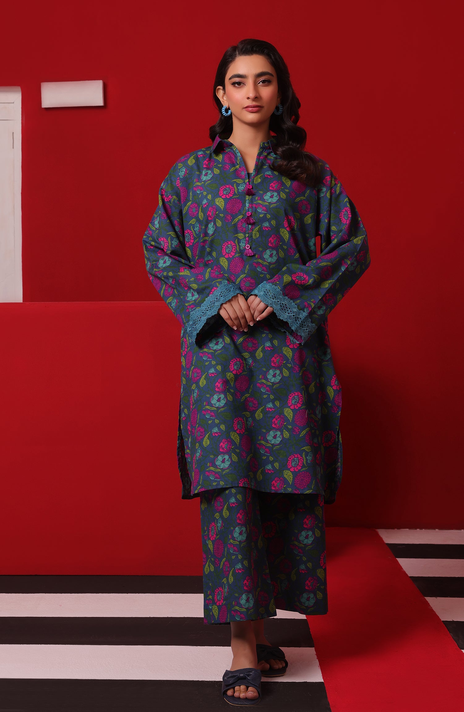 WRCK23W-2016 KHADDAR Women READY TO WEAR SHIRT PANTS