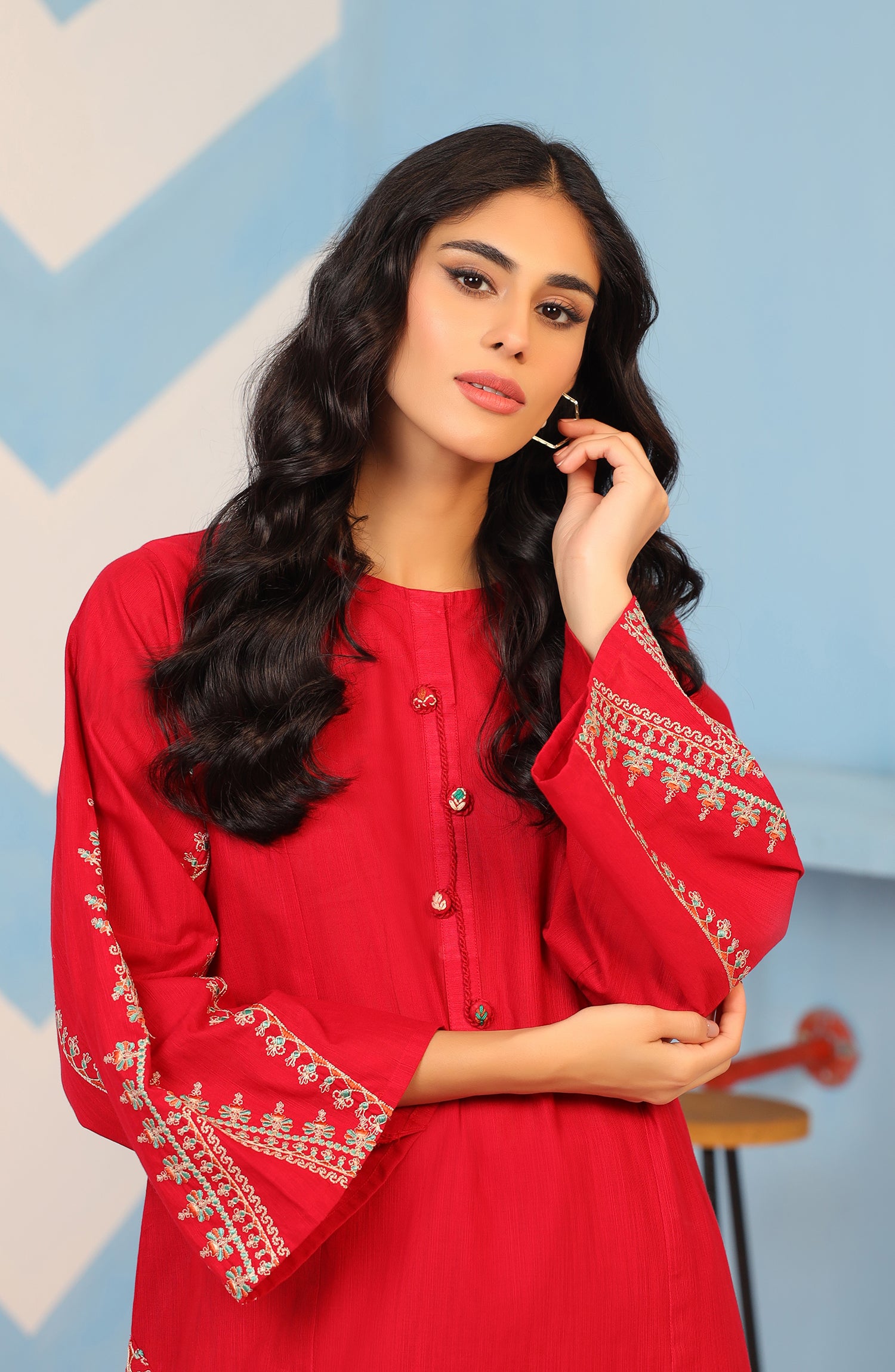 WRCK23W-2014 KHADDAR Women READY TO WEAR SHIRT PANTS