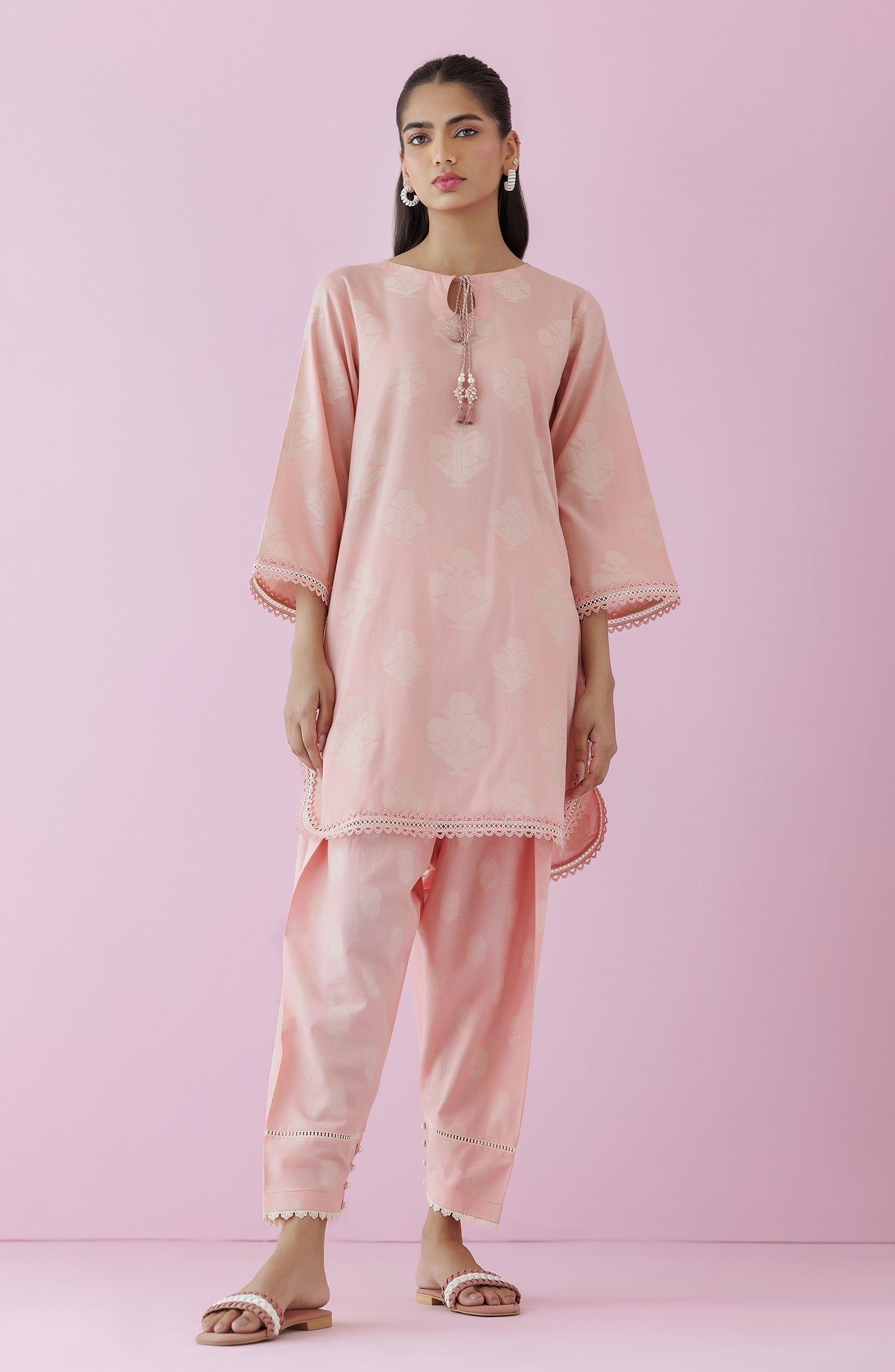 WRCY24S-2009 JACQUARD Women READY TO WEAR SHIRT PANTS