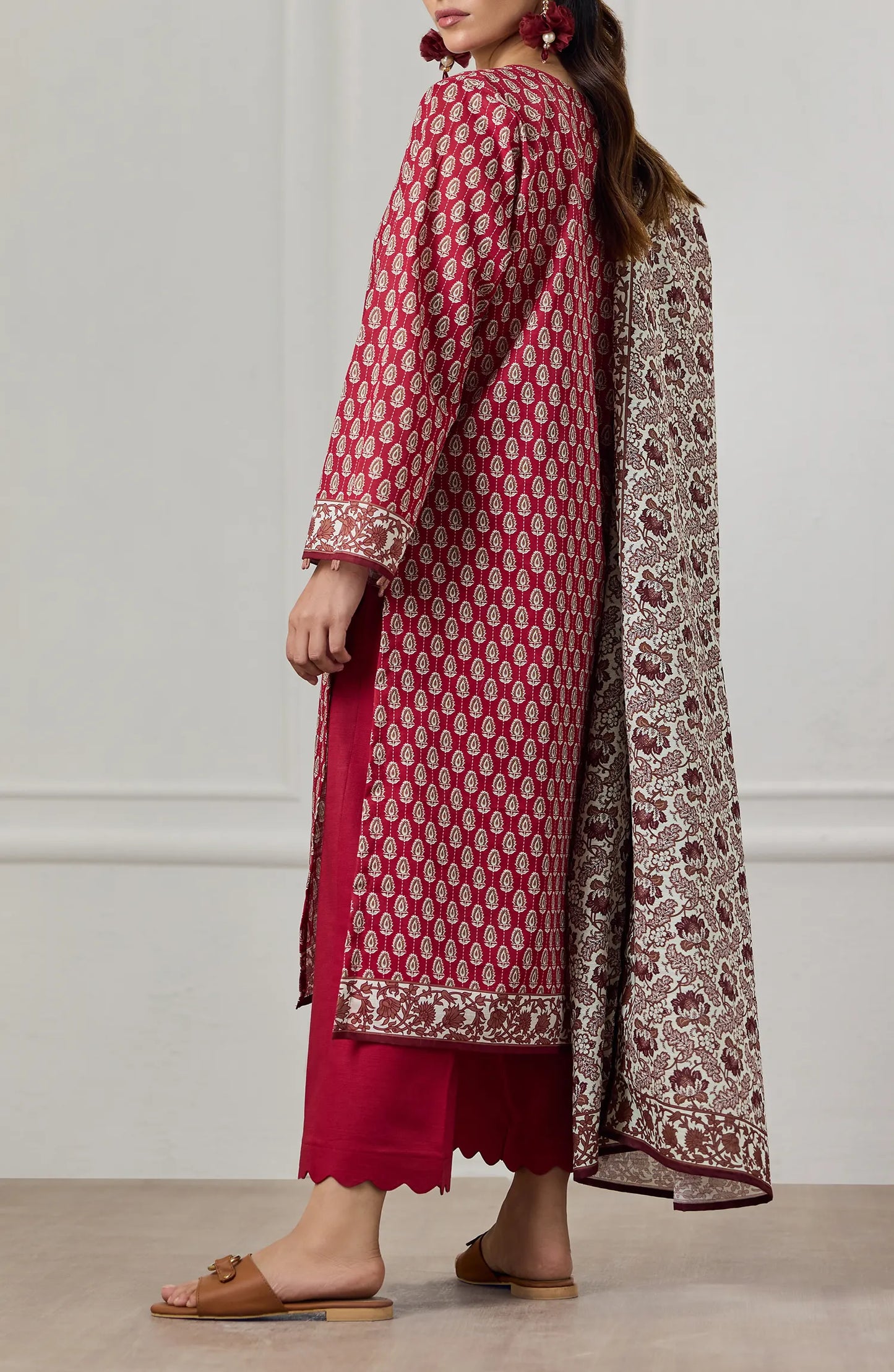Unstitched | 3 Piece | Printed Khaddar | OTL-25-417