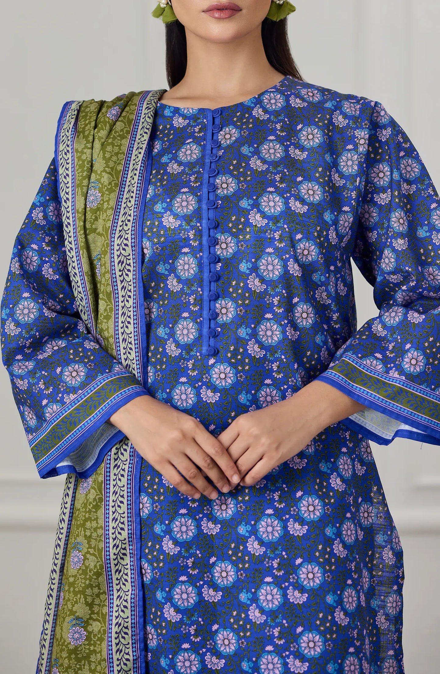 Unstitched | 3 Piece | Printed Khaddar | OTL-25-418