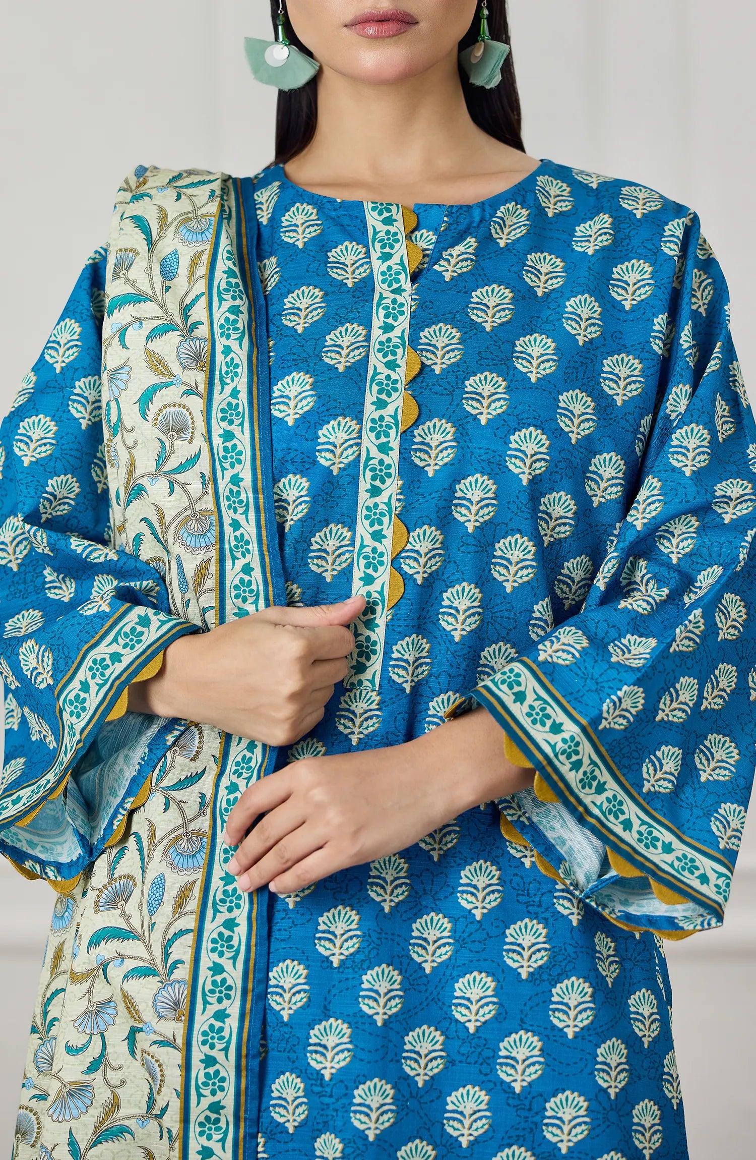 Unstitched | 3 Piece | Printed Khaddar | OTL-25-413