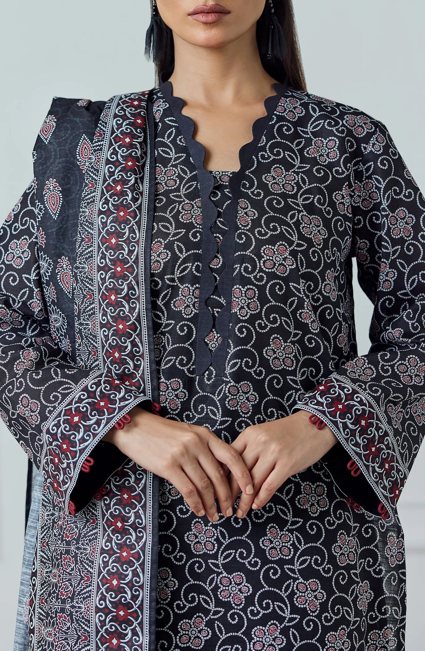 Unstitched | 3 Piece | Printed Khaddar | OTL-25-414