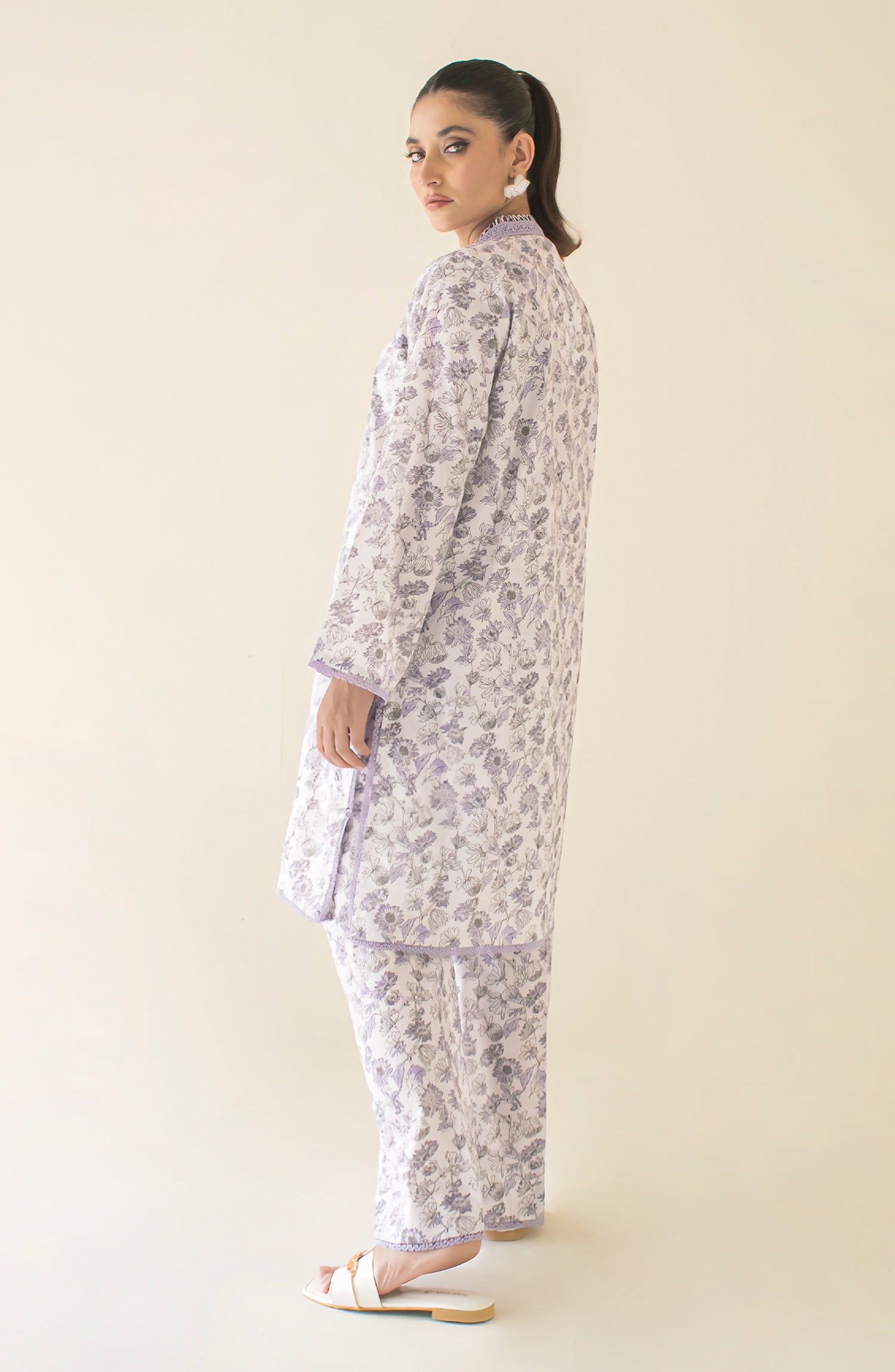 Stitched Printed Shirt & Pant - 2 Piece (CordSet) - WRCV24S-2008