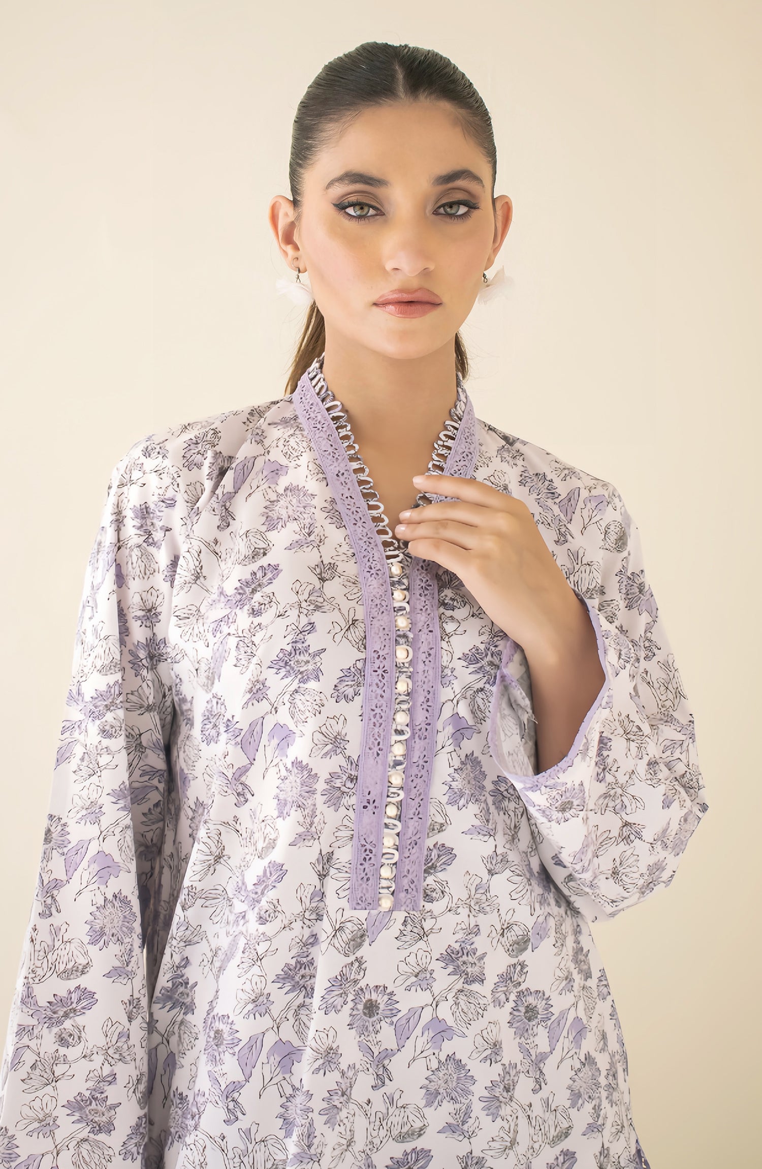 Stitched Printed Shirt & Pant - 2 Piece (CordSet) - WRCV24S-2008