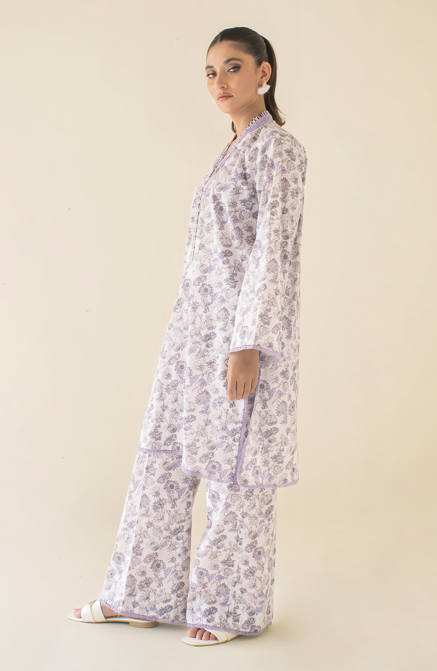 Stitched Printed Shirt & Pant - 2 Piece (CordSet) - WRCV24S-2008