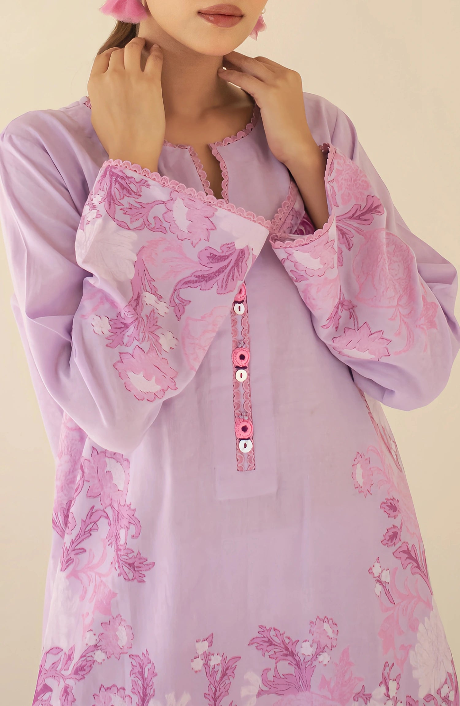 Stitched Printed Shirt & Pant - 2 Piece (CordSet) - WRCY24S-2003