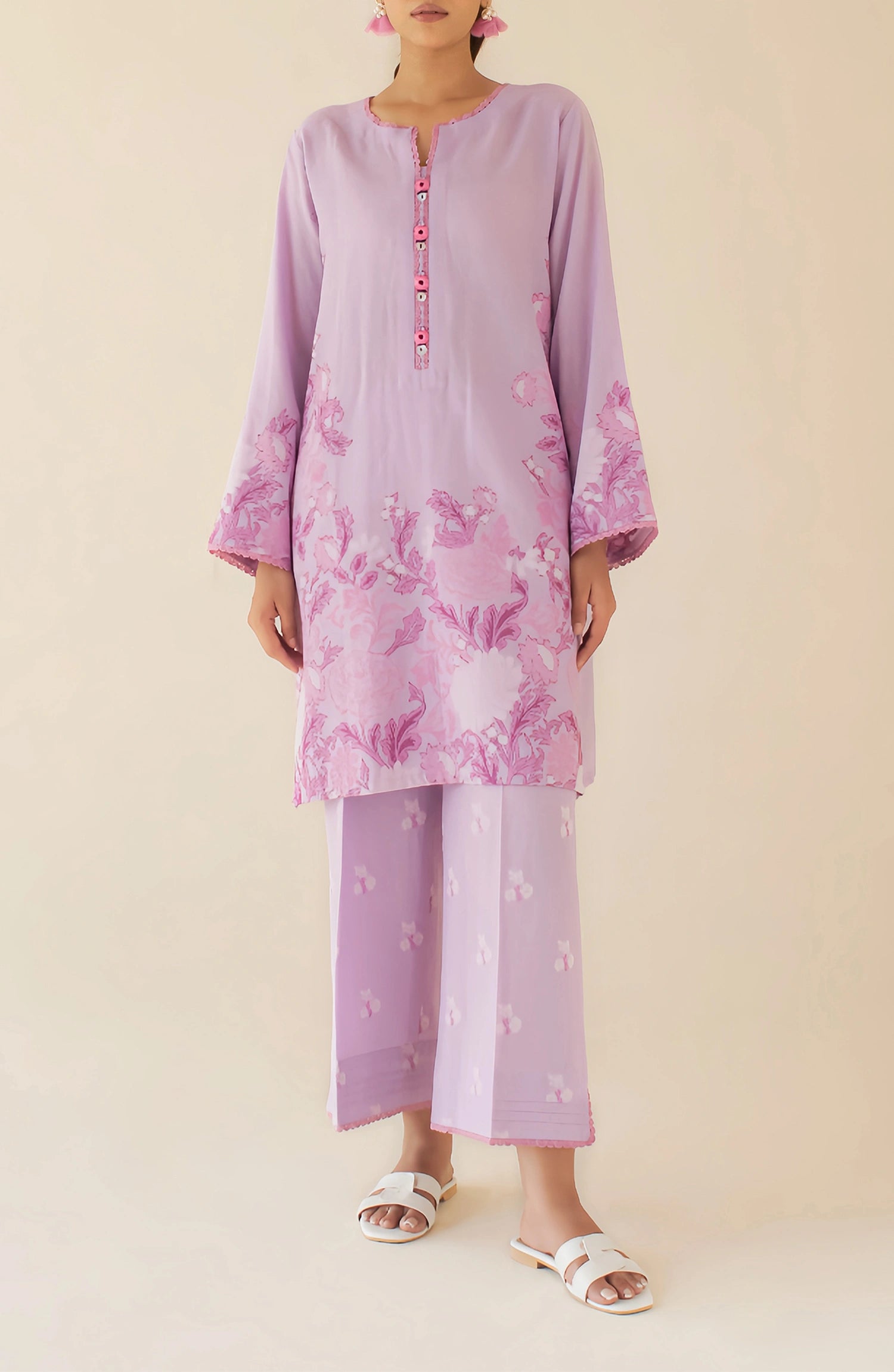 Stitched Printed Shirt & Pant - 2 Piece (CordSet) - WRCY24S-2003