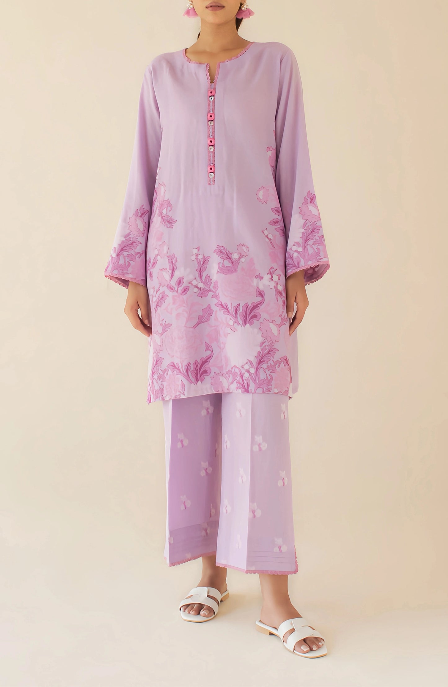 Stitched Printed Shirt & Pant - 2 Piece (CordSet) - WRCY24S-2003