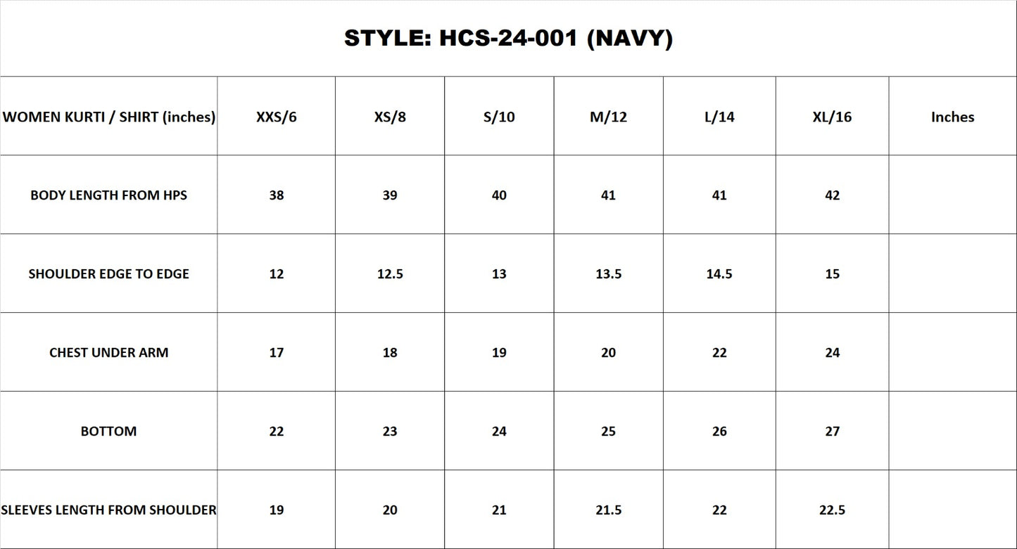 HCS-24-001/S BLUE LAWN SCSHIRT READY TO WEAR SHIRT