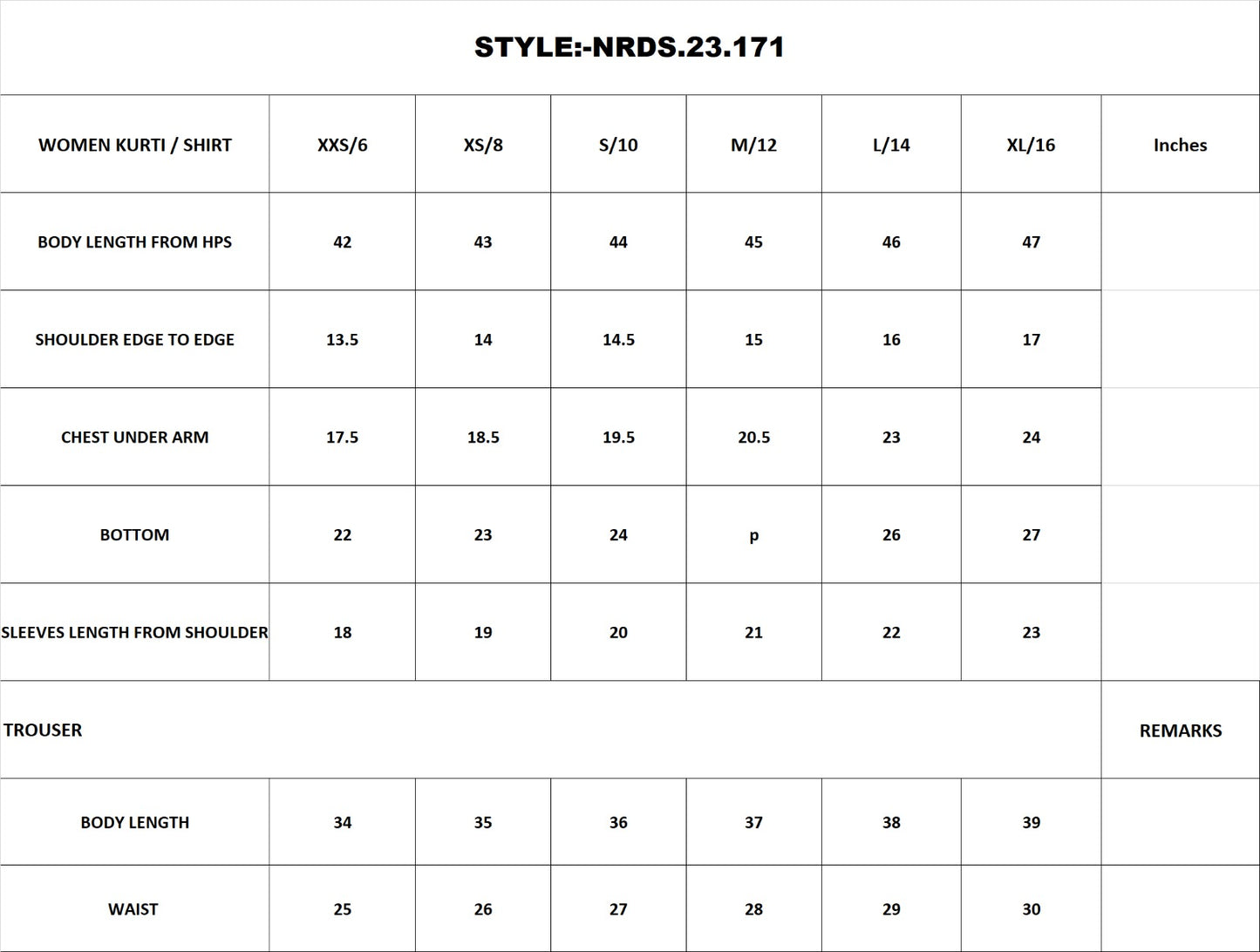 NRDS-23-171/S SEA GREEN LAWN Women READY TO WEAR SHIRT PANTS