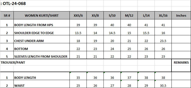 OTL-24-068/S TEAL LAWN Women READY TO WEAR SHIRT DUPATTA PANTS