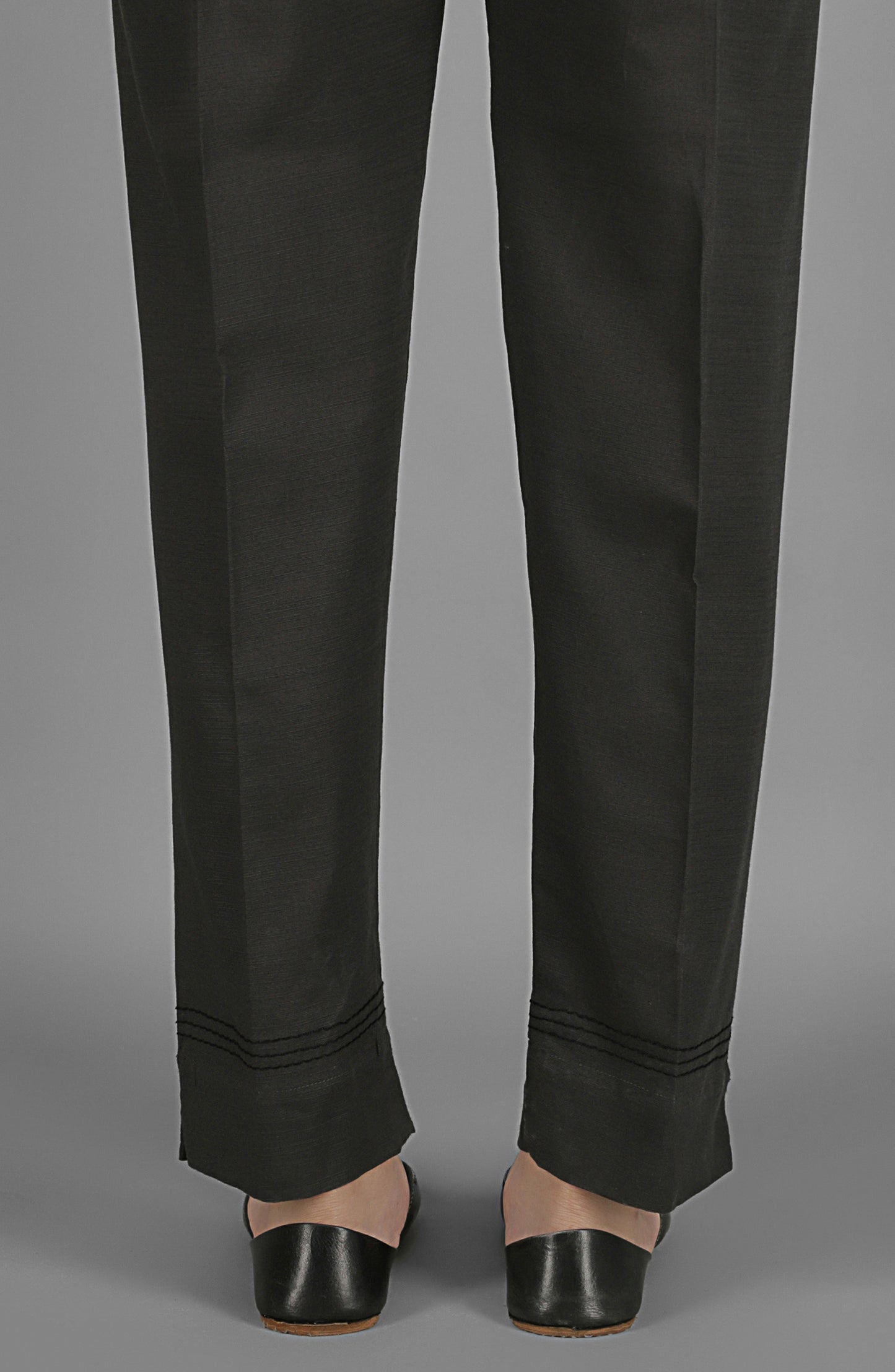 NRP-68/S BLACK KHADDAR SCPANTS READY TO WEAR PANTS