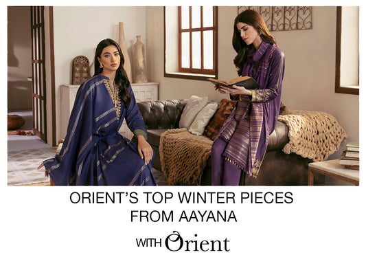 Orient’s top winter pieces from Aayana