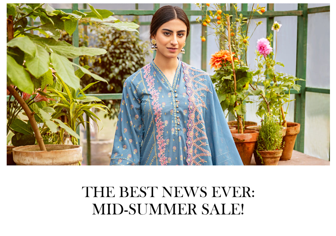 The Best News Ever: Mid-Summer Sale!