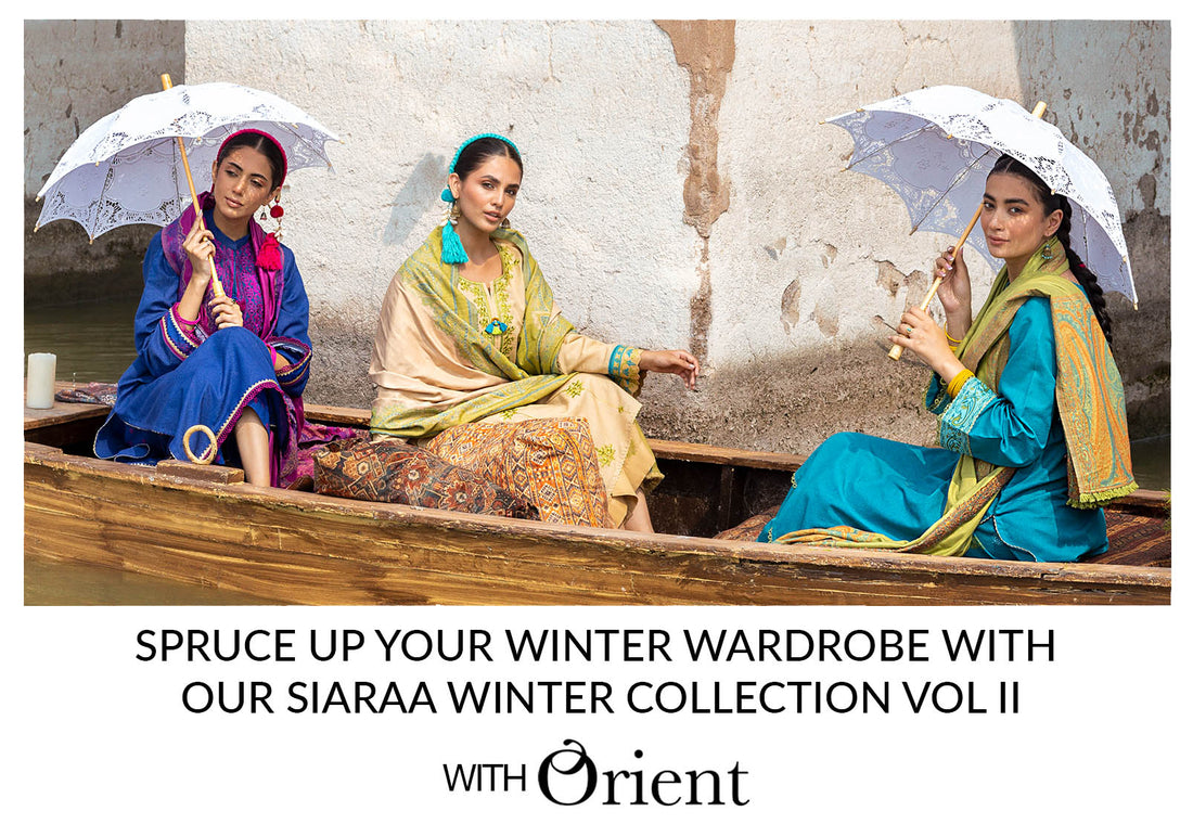 Spruce up your Winter Wardrobe with our Siaraa Winter Collection Vol II