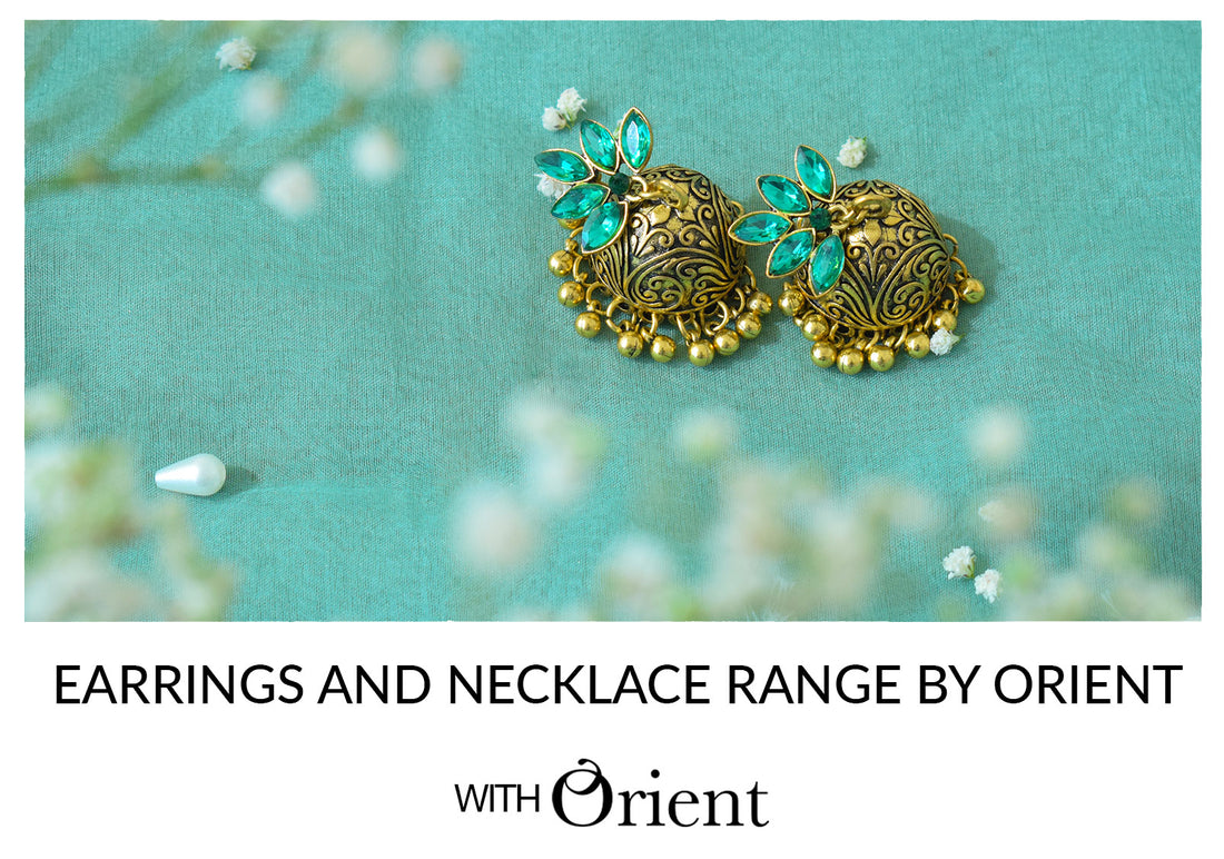 EARRINGS ADN NECKLACE RANGE BY ORIENT