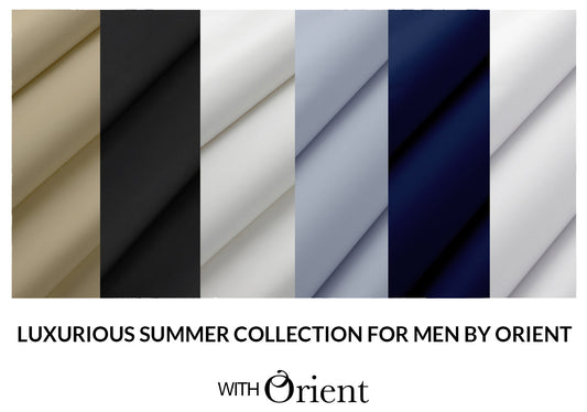 Luxurious summer collection for men by Orient