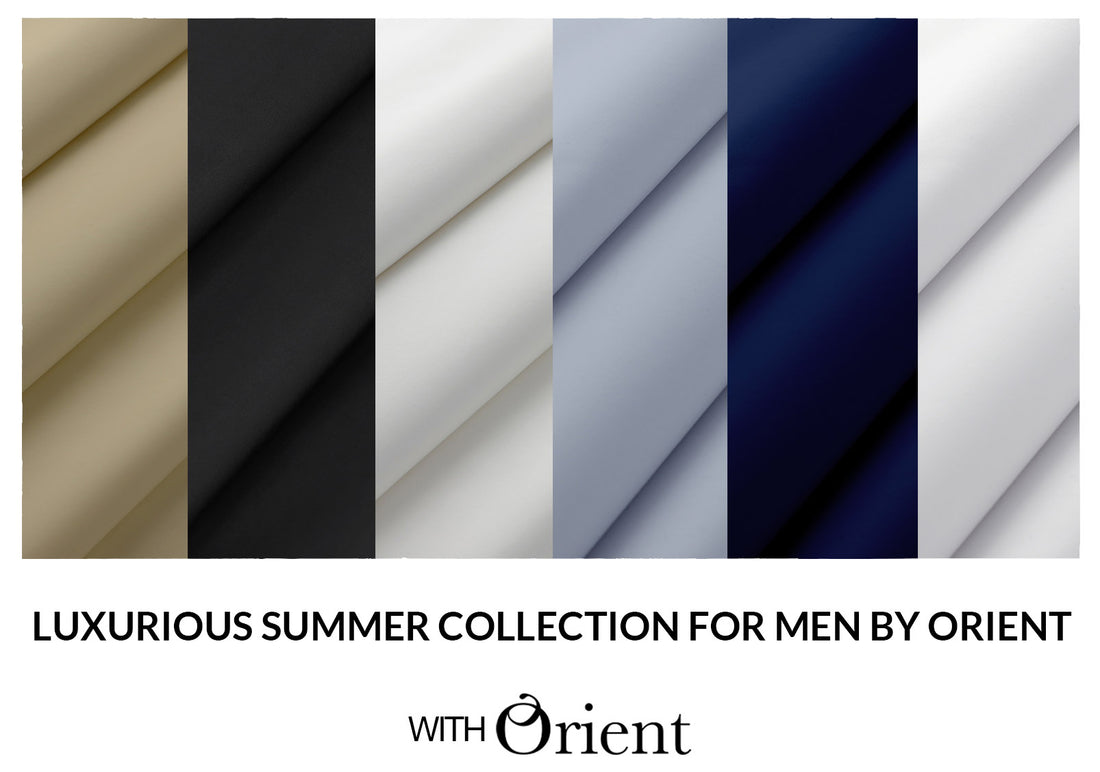 Luxurious summer collection for men by Orient