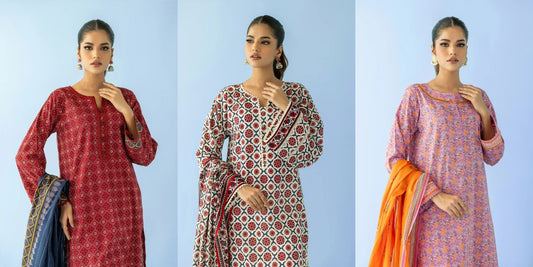 Pakistani Lawn Collection 2024 for ladies