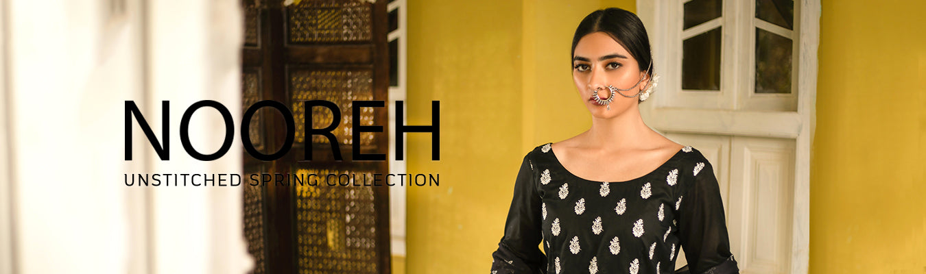 NOOREH - UNSTITCHED SPRING COLLECTION
