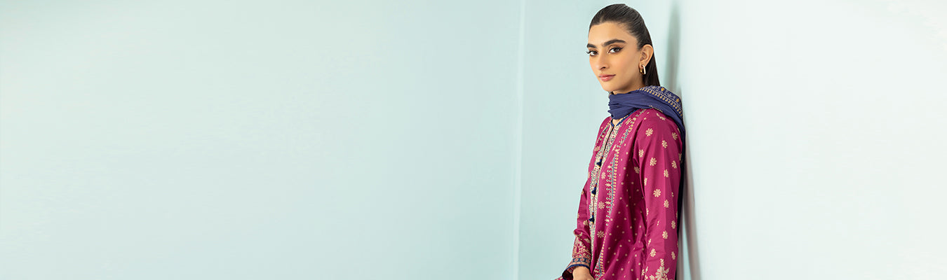 UNSTITCHED PRINTED SHIRT DUPATTA PANTS