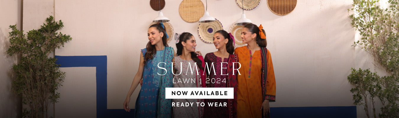 Lawn Collection 2024 for ladies in summer