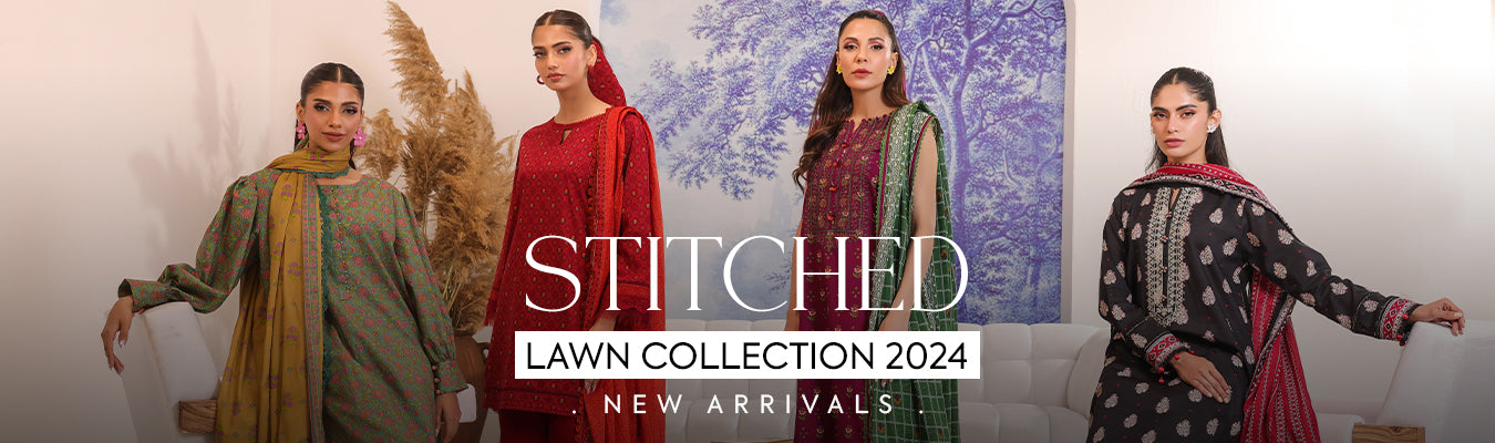 Lawn Collection 2024 for ladies in summer