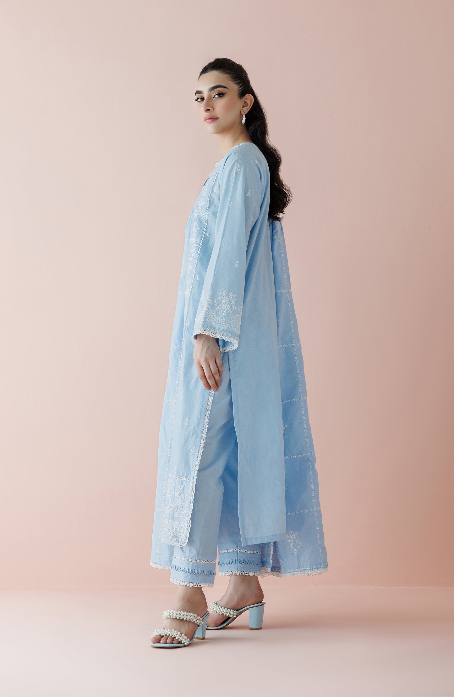 WRFC24S-3006 CAMBRIC Women READY TO WEAR SHIRT DUPATTA PANTS