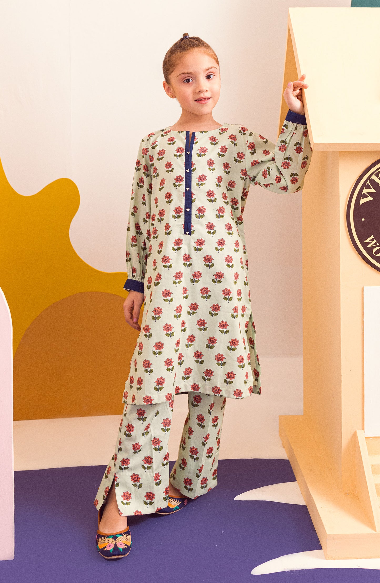 GHC-ST-23-017 LAWN  READY TO WEAR SHIRT PANTS