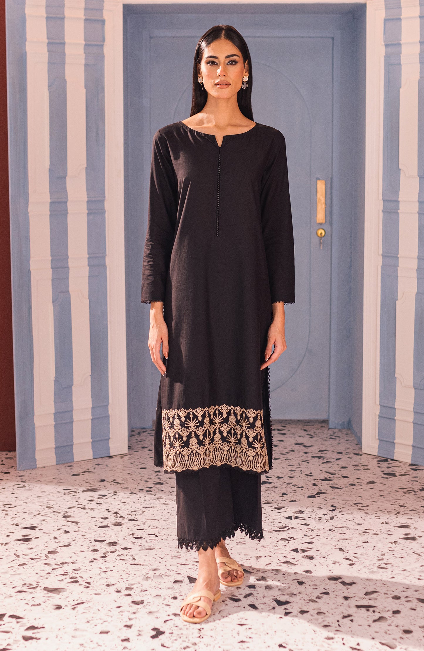 WRHC23S-2010 CAMBRIC  READY TO WEAR SHIRT PANTS