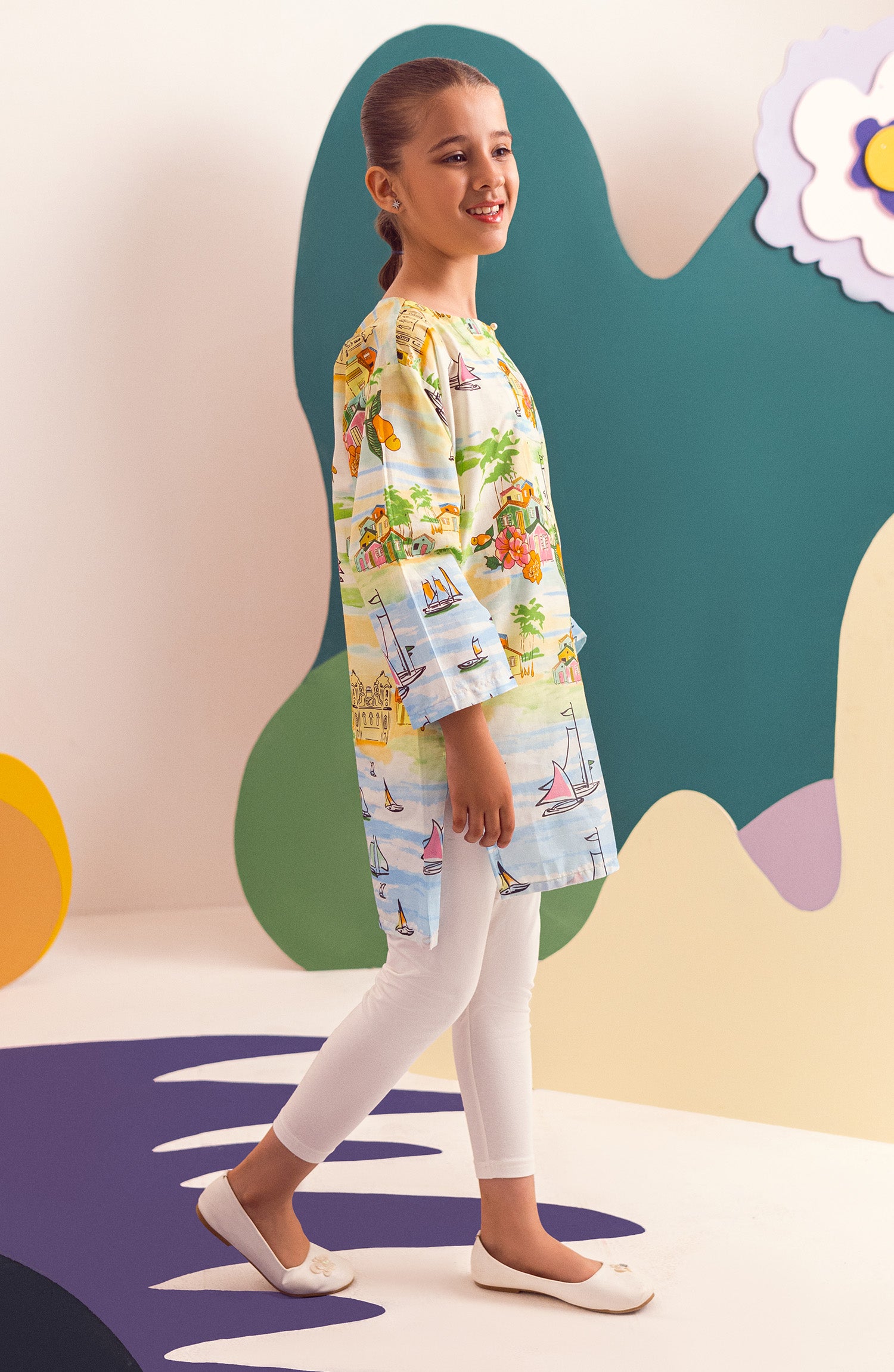 GP-CK-P-23-003 LAWN SCSHIRT READY TO WEAR SHIRT