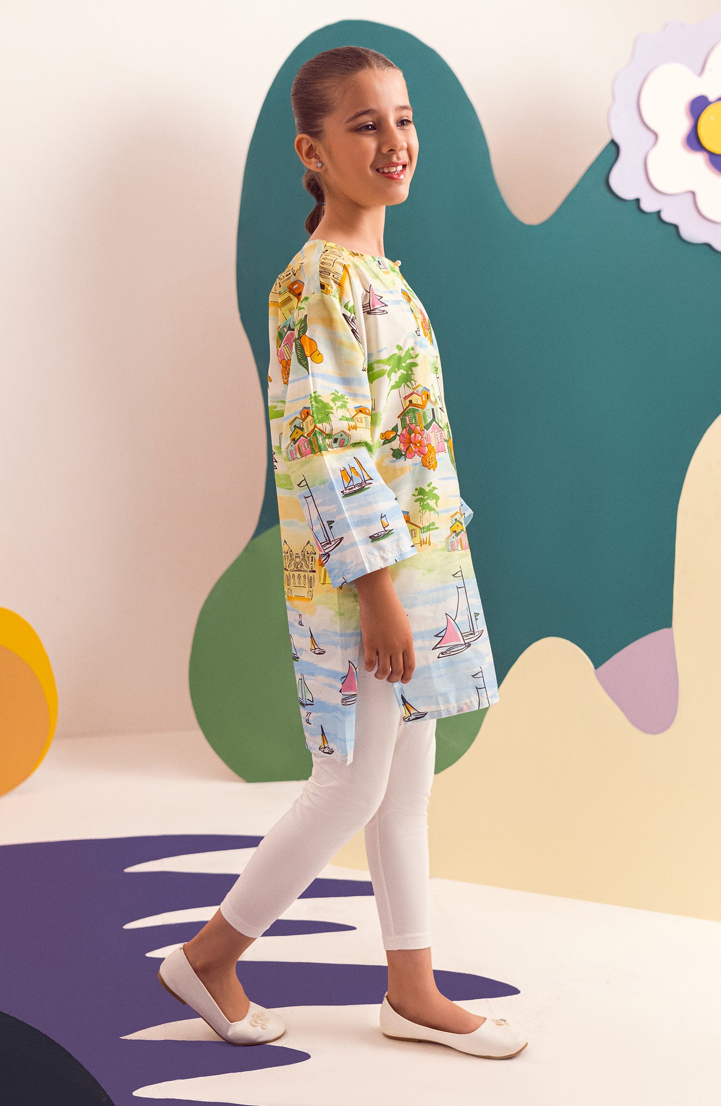 GP-CK-P-23-003 LAWN SCSHIRT READY TO WEAR SHIRT