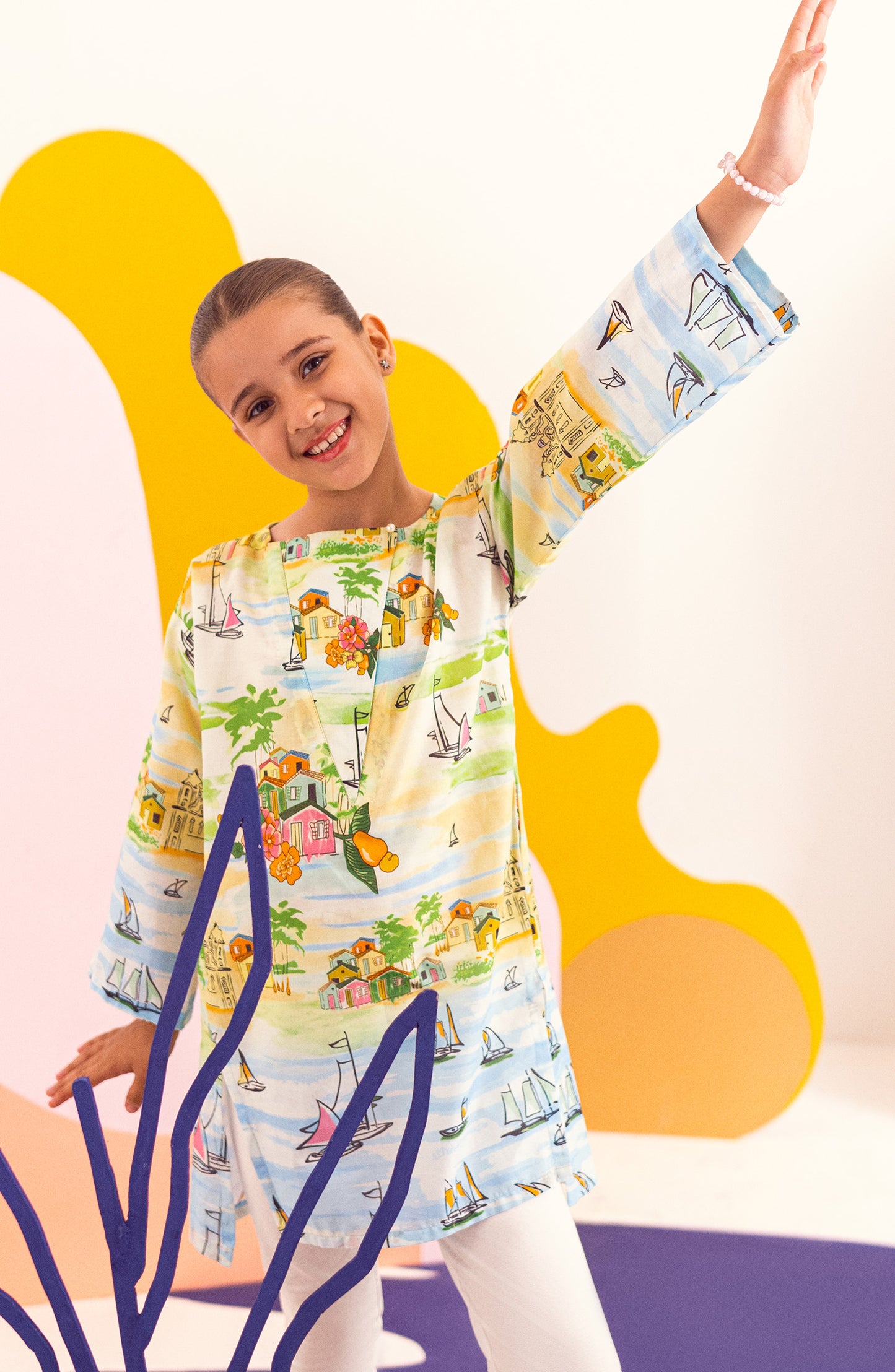 GP-CK-P-23-003 LAWN SCSHIRT READY TO WEAR SHIRT