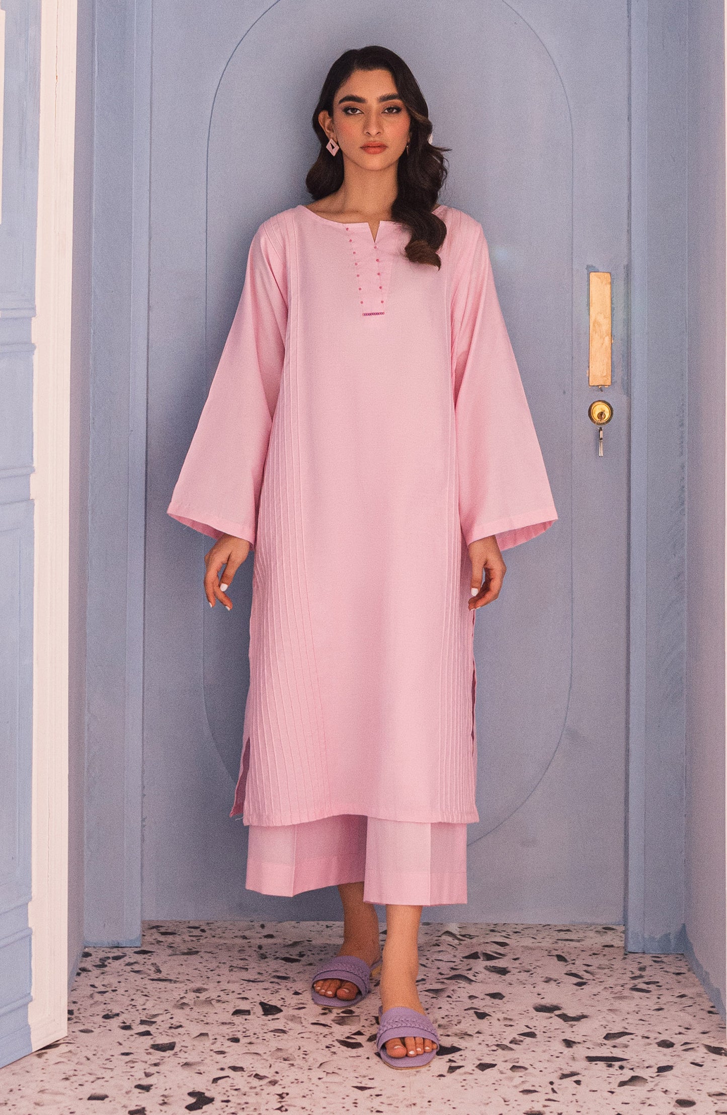 WRCC23S-2040 CAMBRIC  READY TO WEAR SHIRT PANTS
