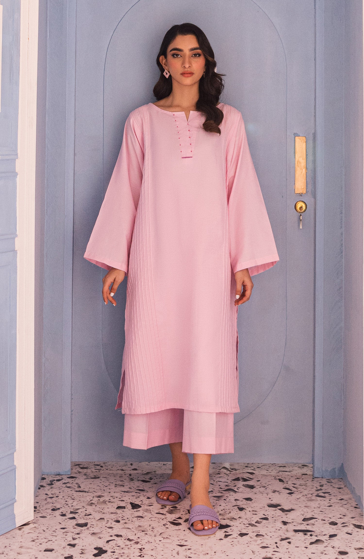 WRCC23S-2040 CAMBRIC  READY TO WEAR SHIRT PANTS