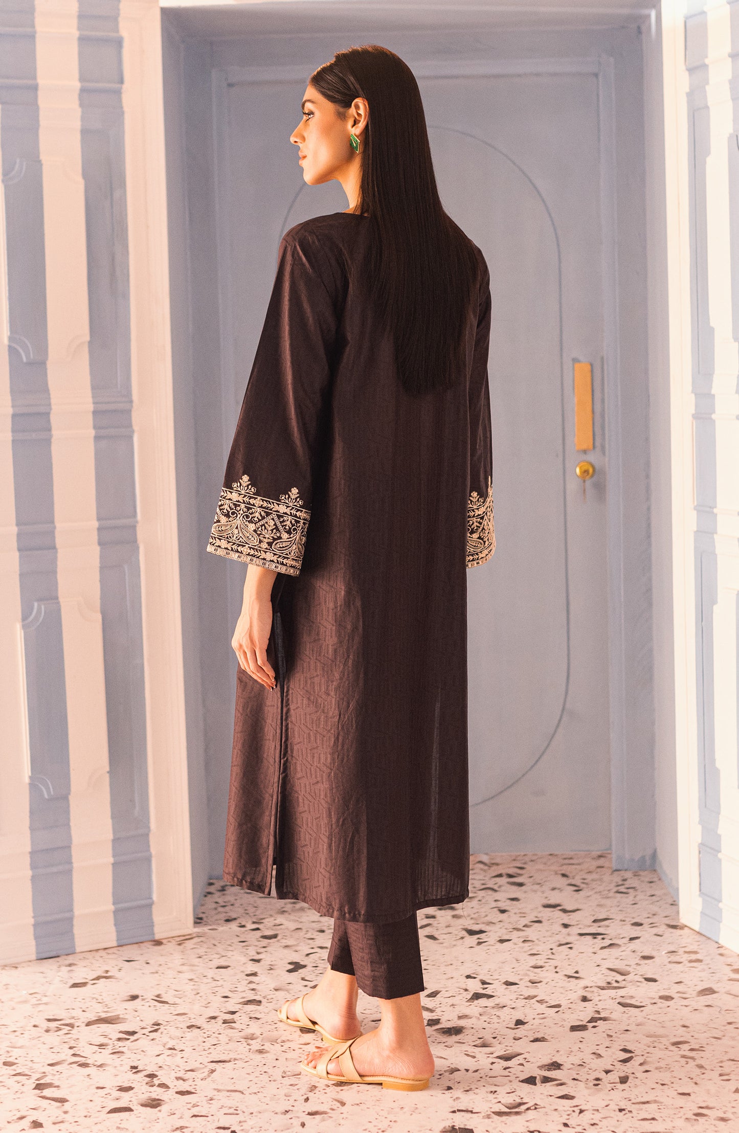 WRHR23S-2013 RAW SILK  READY TO WEAR SHIRT PANTS