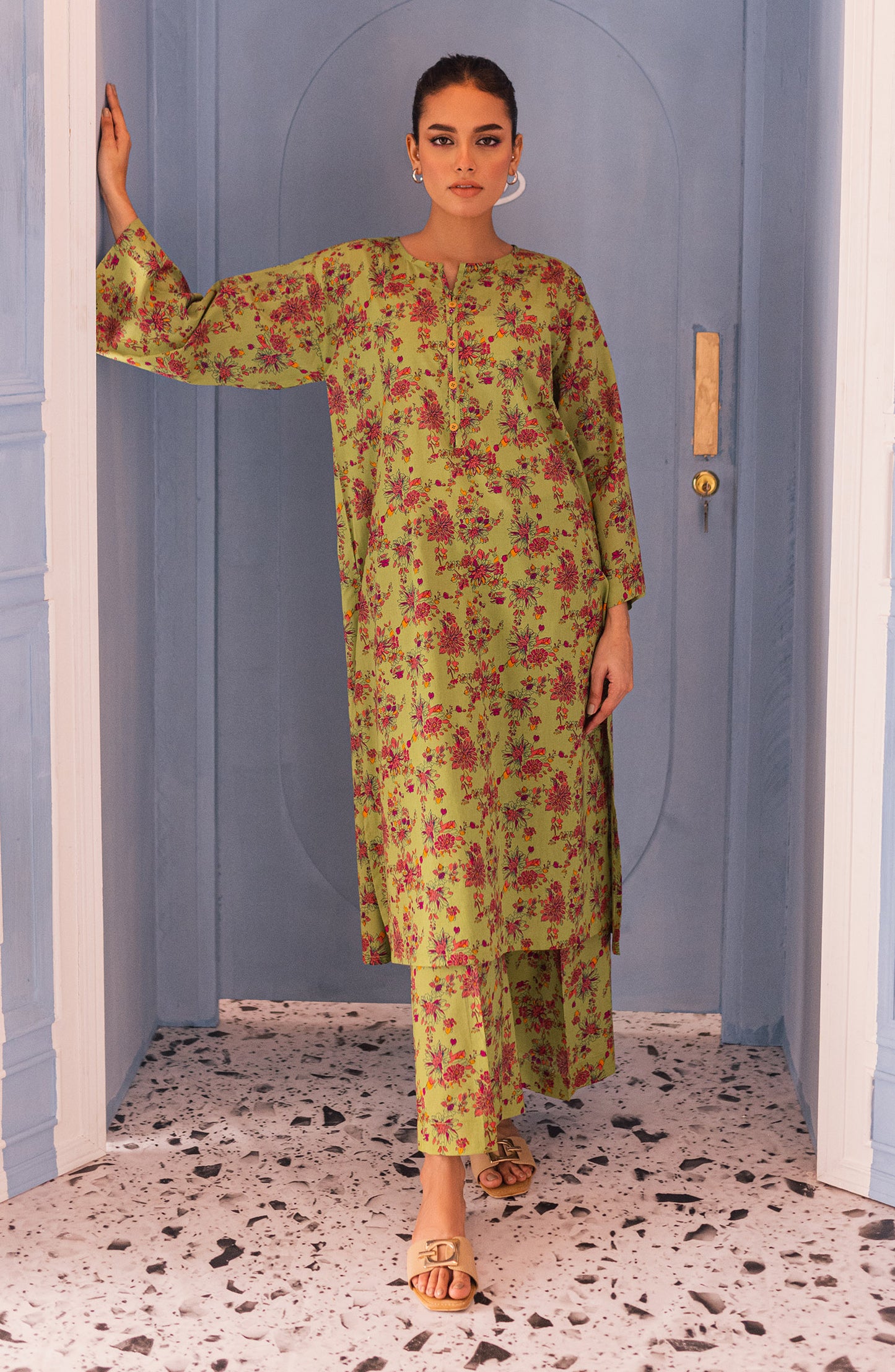 WRCC23S-2018 CAMBRIC  READY TO WEAR SHIRT PANTS