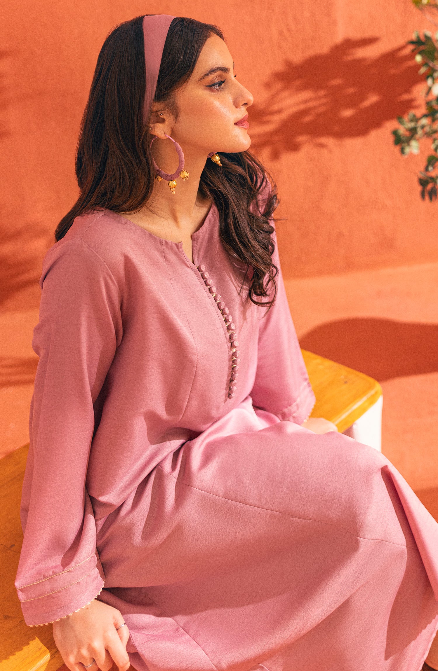WRHR23S-2001 RAW SILK  READY TO WEAR SHIRT PANTS