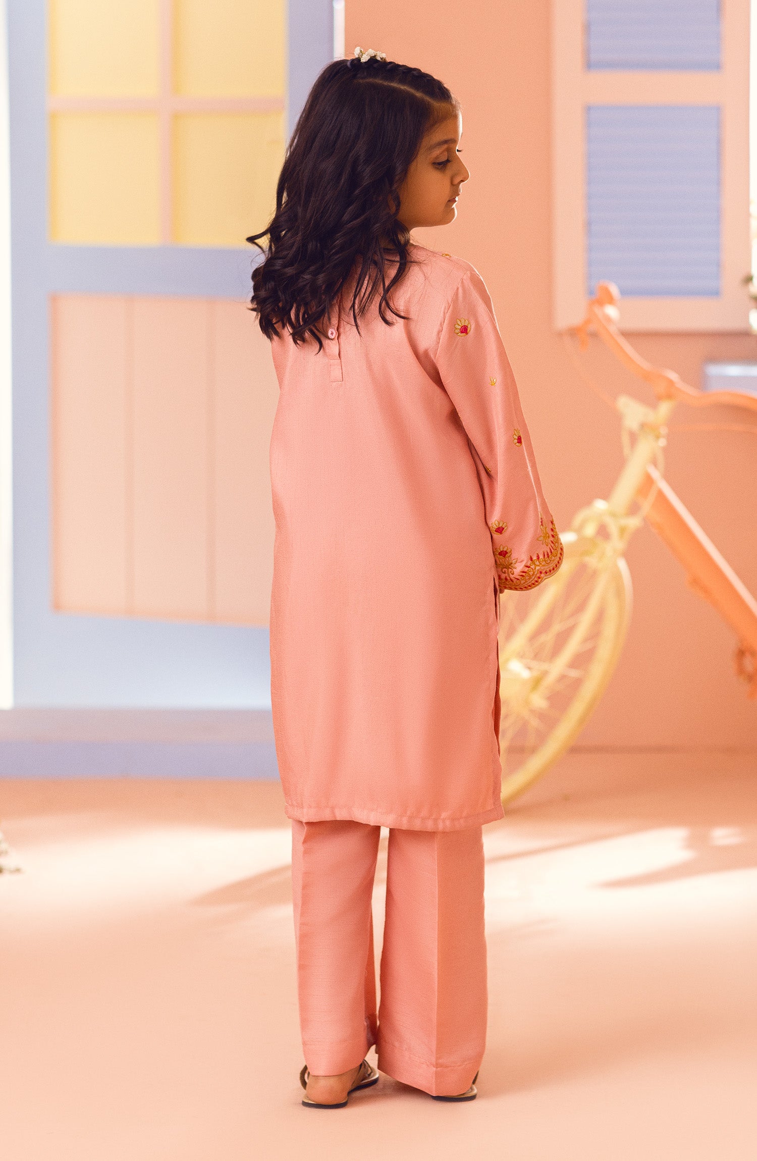 GHC-ST-23-006 RAW SILK  READY TO WEAR SHIRT PANTS
