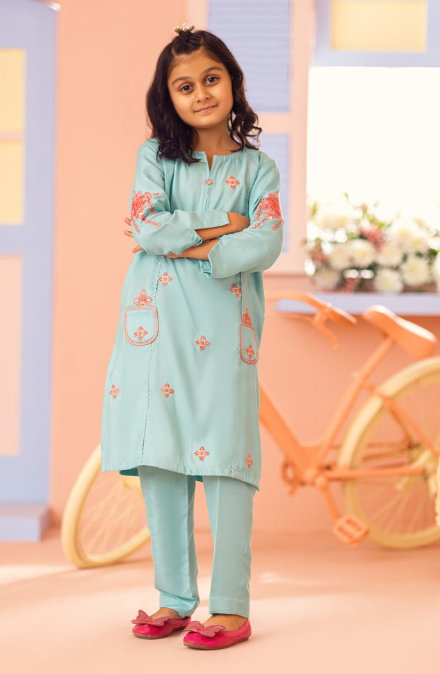 GHC-ST-23-004 RAW SILK  READY TO WEAR SHIRT PANTS