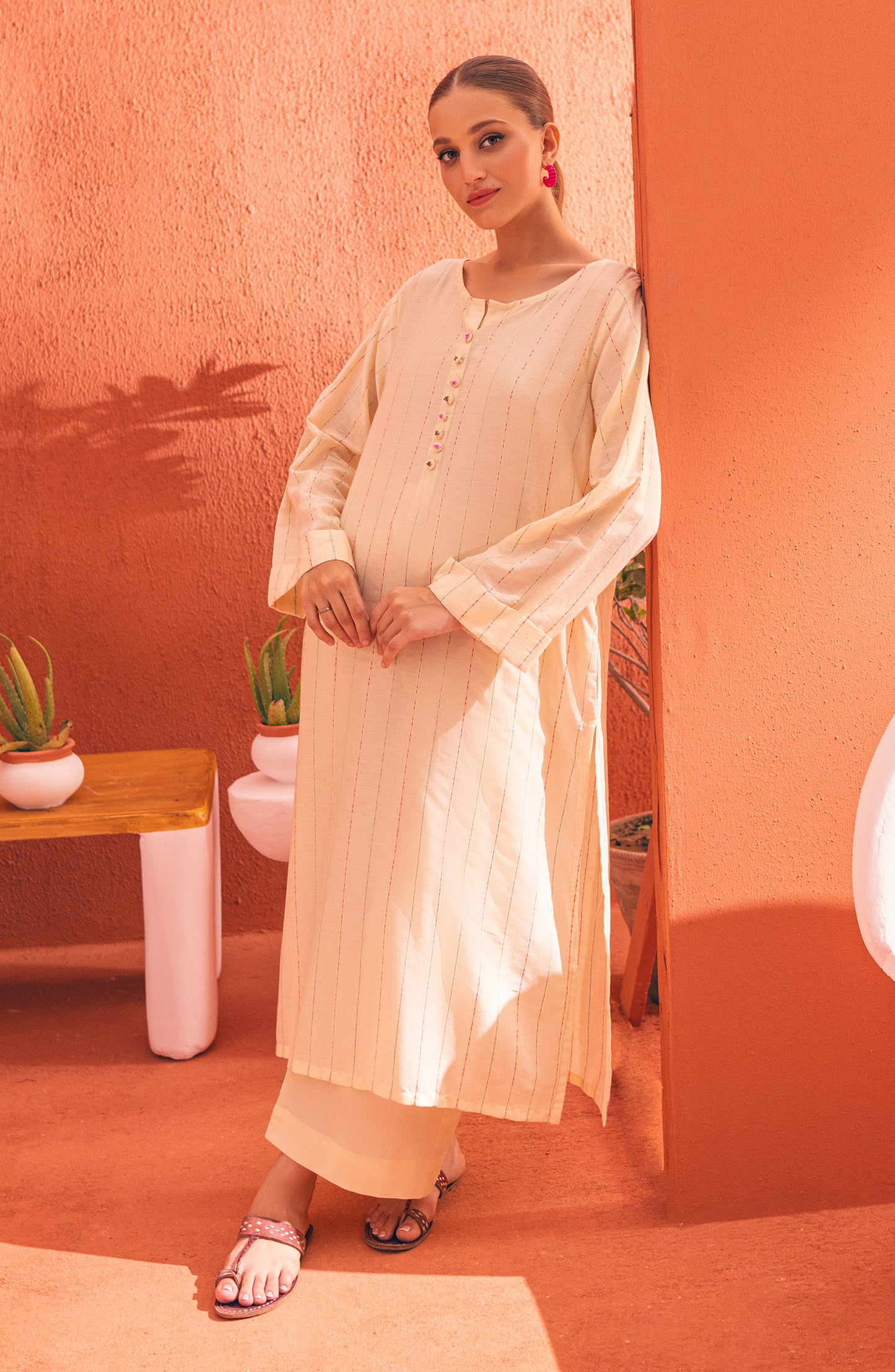 WRHJ23S-2006 JACQUARD  READY TO WEAR SHIRT PANTS