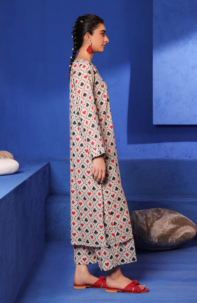 WRCC23S-2081 LAWN  READY TO WEAR SHIRT PANTS