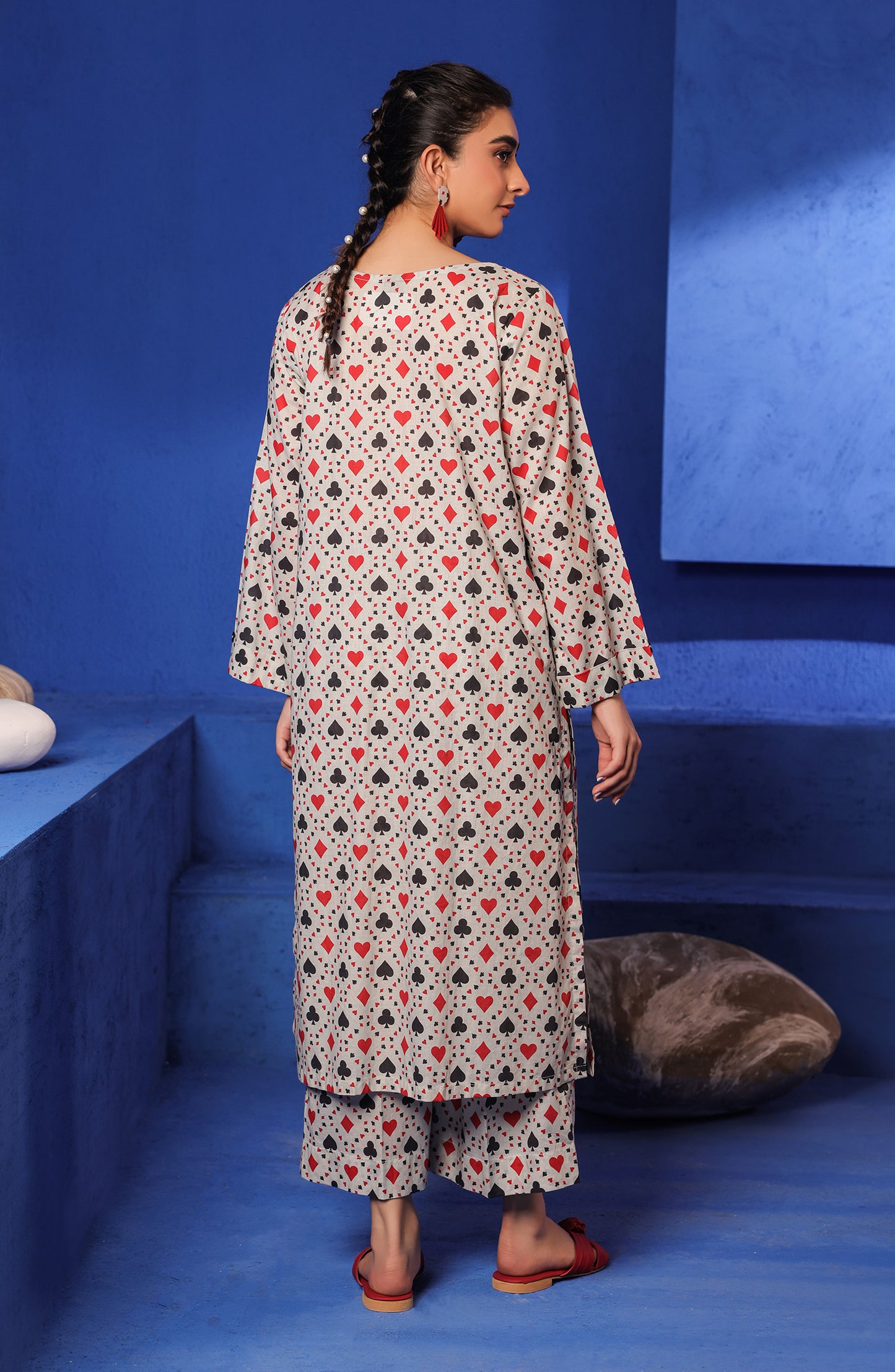 WRCC23S-2081 LAWN  READY TO WEAR SHIRT PANTS