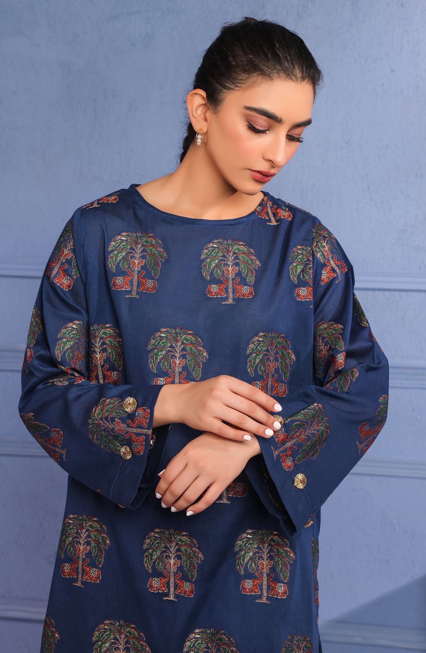 WRHJ23S-2016 JACQUARD  READY TO WEAR SHIRT PANTS